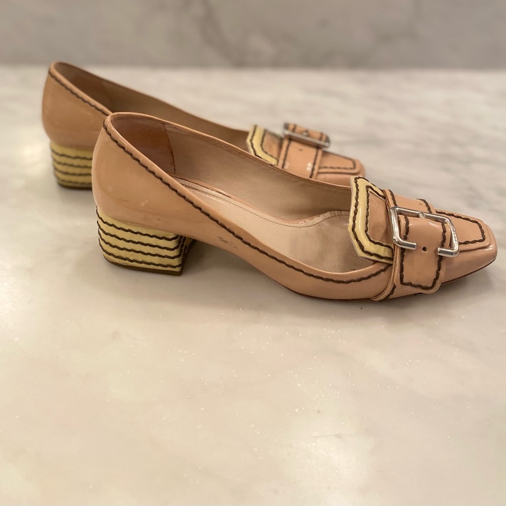 Vintage 1990’s Prada Loafers with buckle - Picture 10 of 16